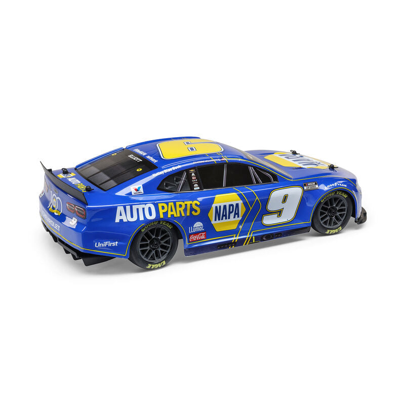 1/12 NASCAR RC Racecar Chase Elliot No. 9 2025 NAPA Chevrolet Camaro ZL1 2S AWD Brushed On-Road (Battery & Charger Included), Blue - Xtreme RC