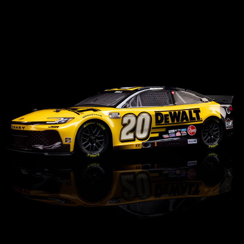 1/12 NASCAR RC Racecar Christopher Bell No. 20 DeWalt 2025 Toyota Camry 2S AWD RTR Brushed On-Road (Battery & Charger Included) - Xtreme RC