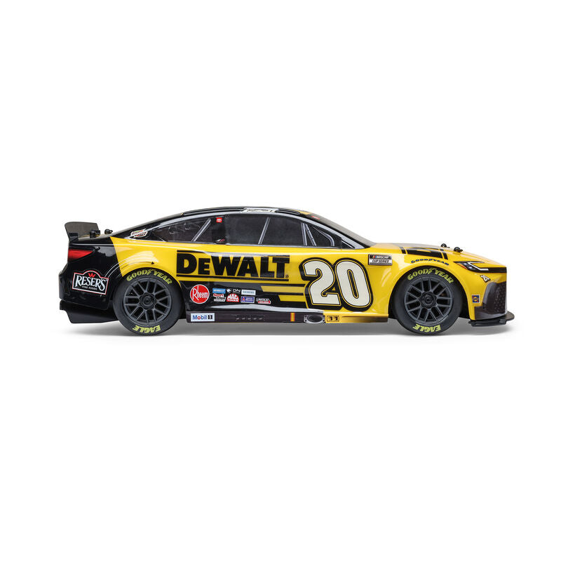 1/12 NASCAR RC Racecar Christopher Bell No. 20 DeWalt 2025 Toyota Camry 2S AWD RTR Brushed On-Road (Battery & Charger Included) - Xtreme RC