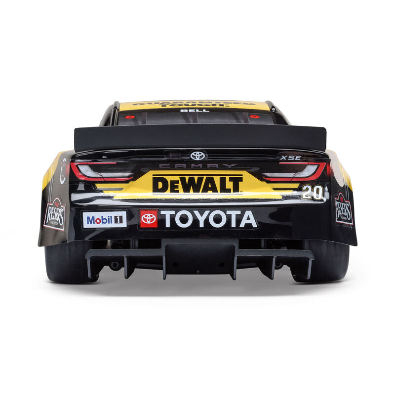 1/12 NASCAR RC Racecar Christopher Bell No. 20 DeWalt 2025 Toyota Camry 2S AWD RTR Brushed On-Road (Battery & Charger Included) - Xtreme RC