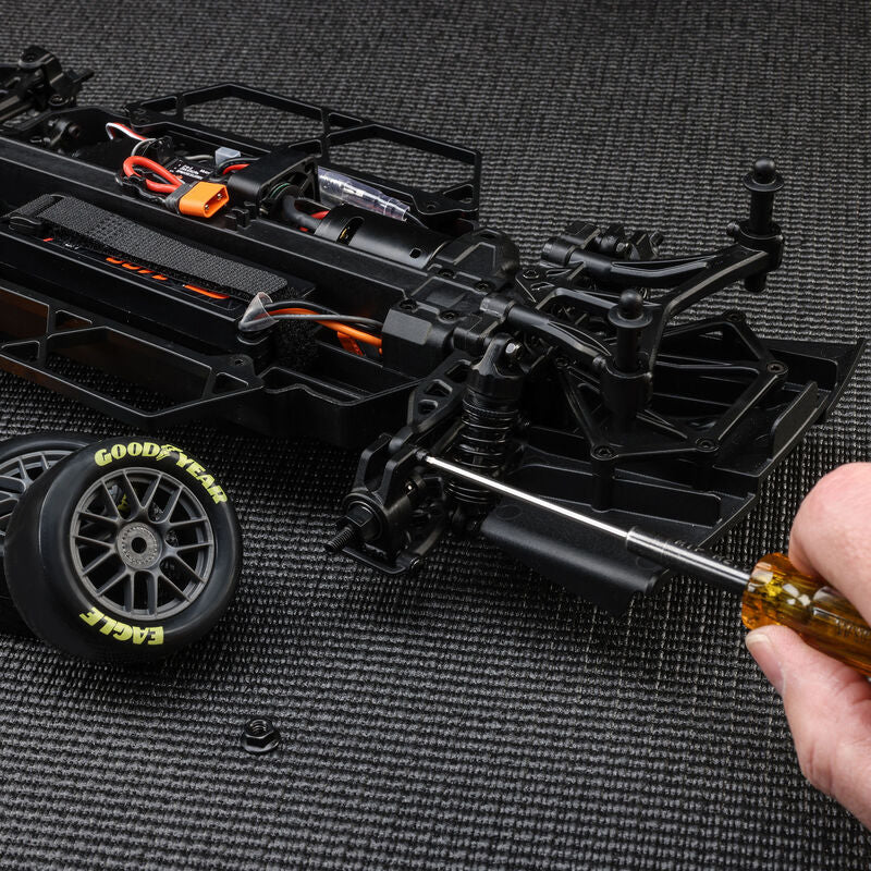 1/12 NASCAR RC Racecar Joey Logano No. 22 2025 Shell-Pennzoil Ford Mustang 2S AWD RTR Brushed On-Road (Battery & Charger Included), Yellow - Xtreme RC