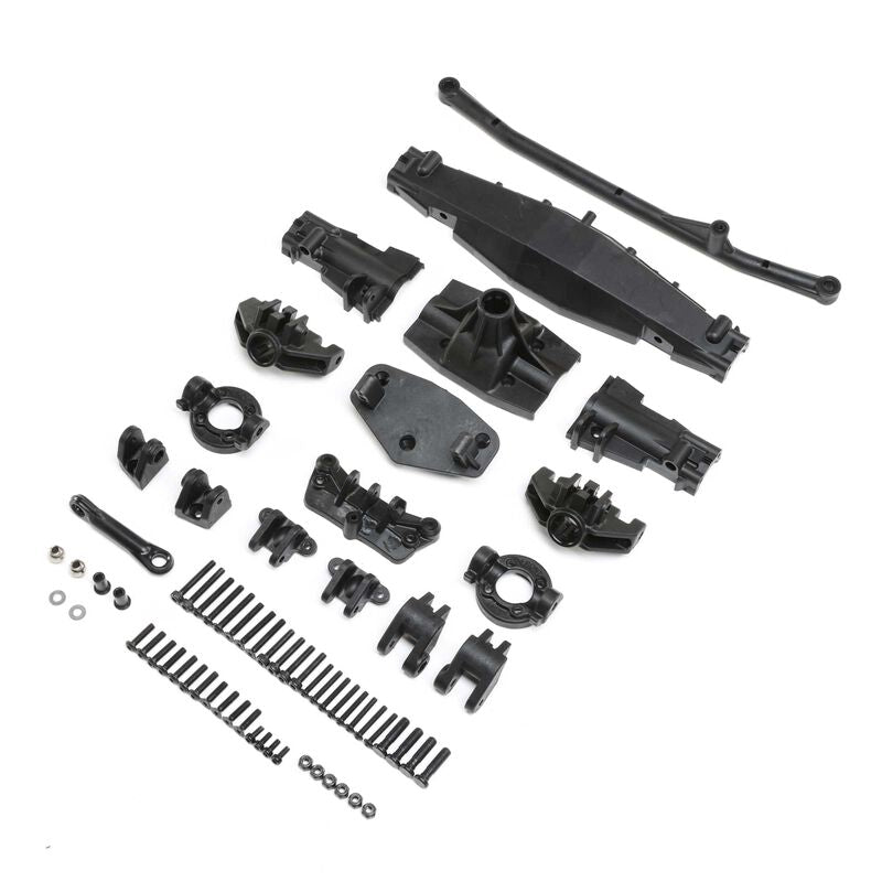 Axle Housing Set Complete, Front: LMT - Xtreme RC