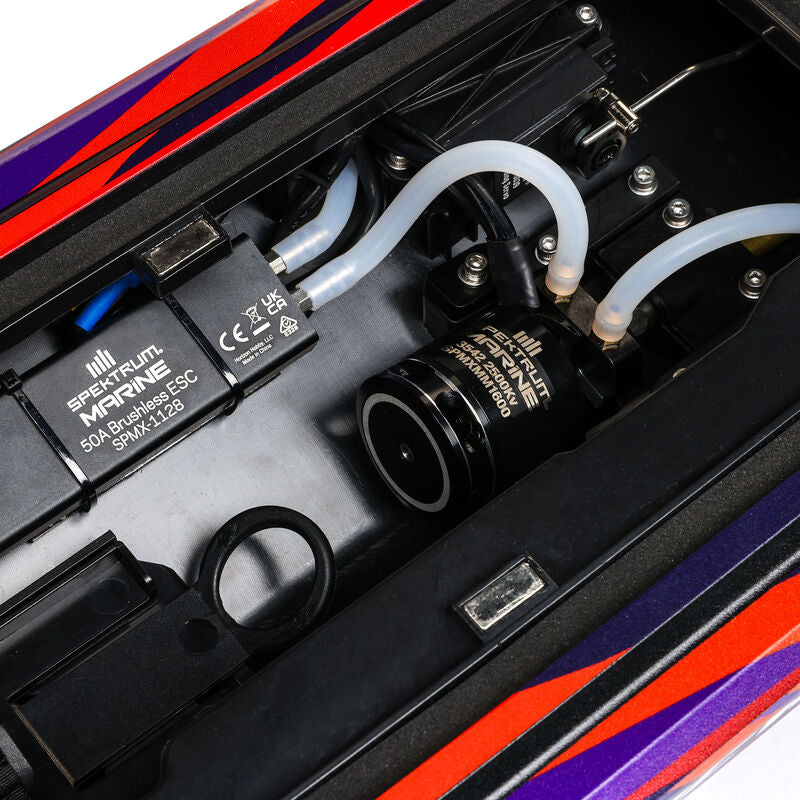 Sonicwake 24" Self-Righting Brushless Deep-V RTR (Battery & Charger Included), Red - Xtreme RC