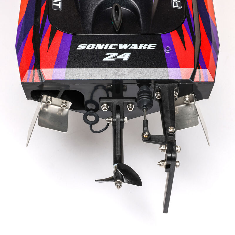 Sonicwake 24" Self-Righting Brushless Deep-V RTR (Battery & Charger Included), Red - Xtreme RC