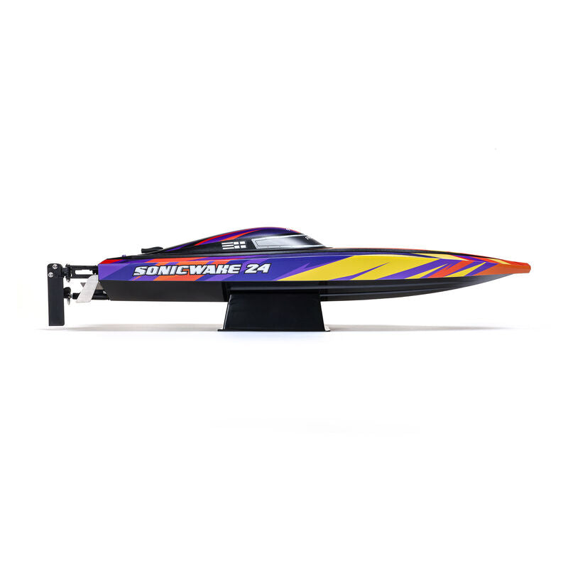 Sonicwake 24" Self-Righting Brushless Deep-V RTR (Battery & Charger Included), Red - Xtreme RC