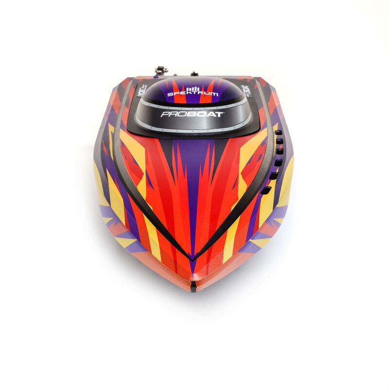 Sonicwake 24" Self-Righting Brushless Deep-V RTR (Battery & Charger Included), Red - Xtreme RC