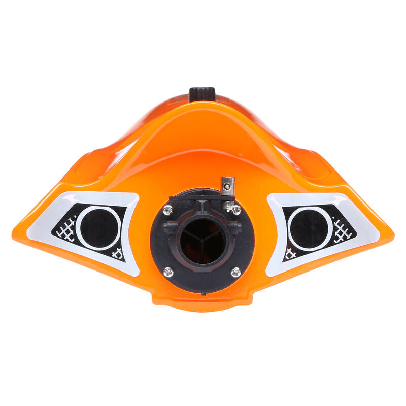 Jet Jam 12 Pool Racer, Brushed, Orange: RTR - Xtreme RC