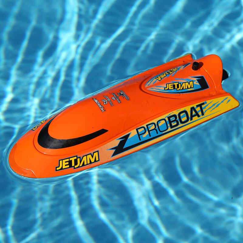 Jet Jam 12 Pool Racer, Brushed, Orange: RTR - Xtreme RC