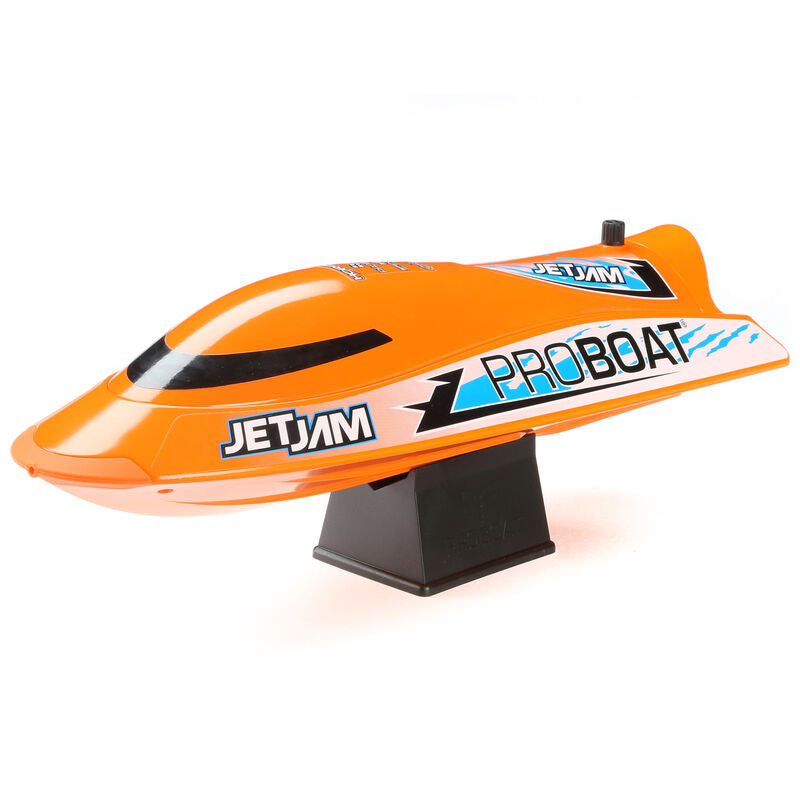 Jet Jam 12 Pool Racer, Brushed, Orange: RTR - Xtreme RC