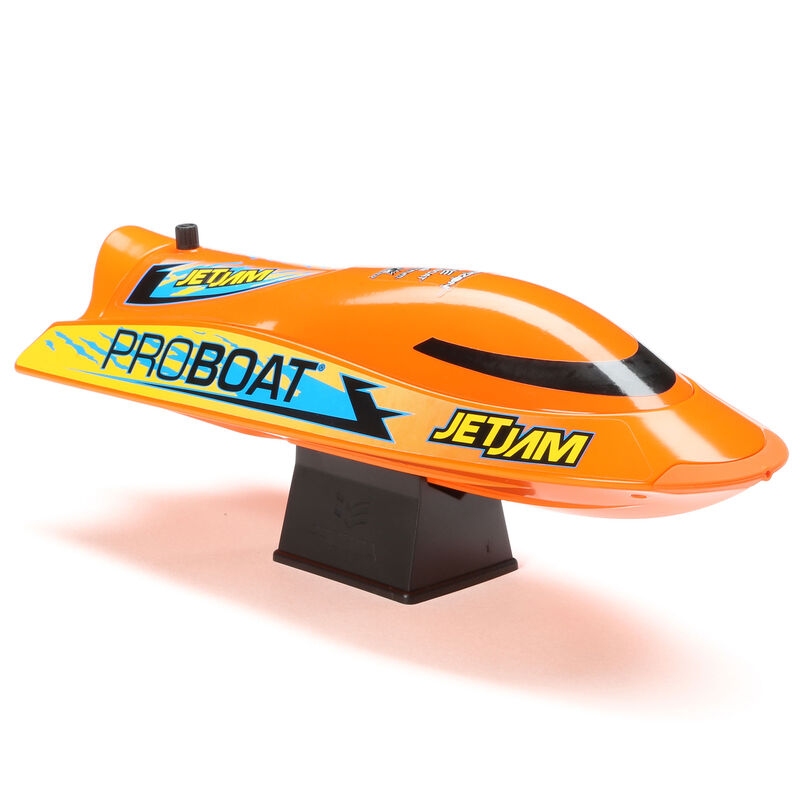 Jet Jam 12 Pool Racer, Brushed, Orange: RTR - Xtreme RC