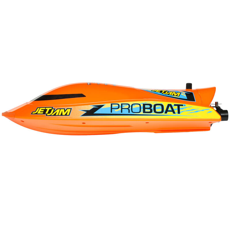 Jet Jam 12 Pool Racer, Brushed, Orange: RTR - Xtreme RC