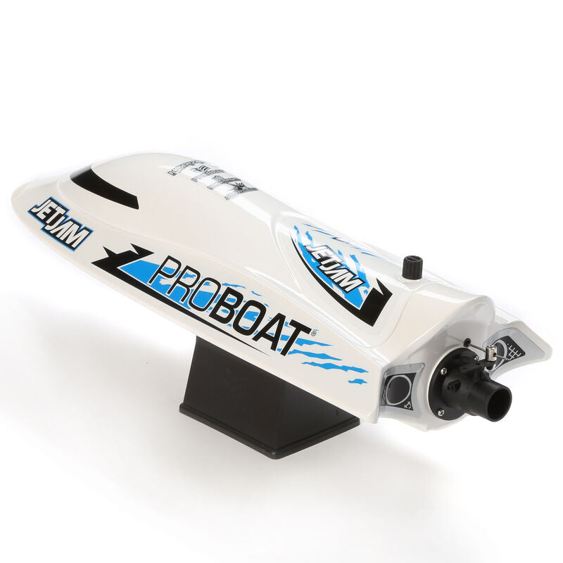 Jet Jam 12 Pool Racer, Brushed, White: RTR - Xtreme RC