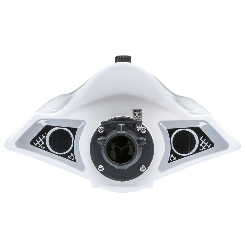 Jet Jam 12 Pool Racer, Brushed, White: RTR - Xtreme RC