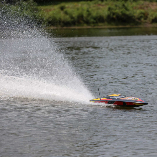 Sonicwake V2 36" Self-Righting, BL, Black: RTR - Xtreme RC