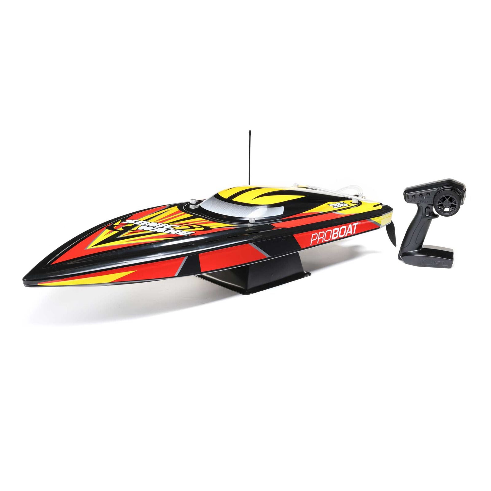 Sonicwake V2 36" Self-Righting, BL, Black: RTR - Xtreme RC