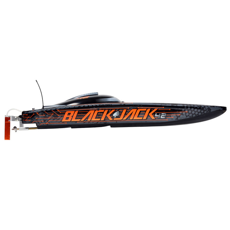 Blackjack 42-inch Brushless 8S Cat,BLK/ORG:RTR - Xtreme RC