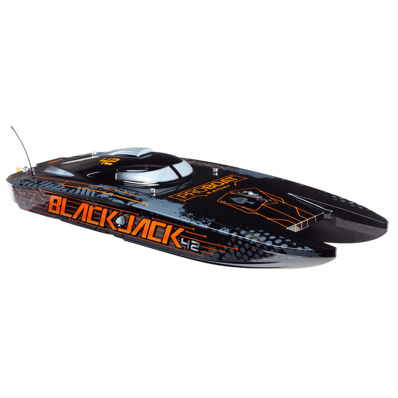 Blackjack 42-inch Brushless 8S Cat,BLK/ORG:RTR - Xtreme RC