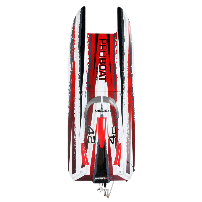 Blackjack 42-inch Brushless 8S Cat,WHT/RED:RTR - Xtreme RC