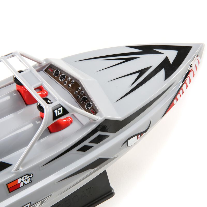 Sprintjet 9-inch Self-Right Jet Boat RTR, Silver - Xtreme RC