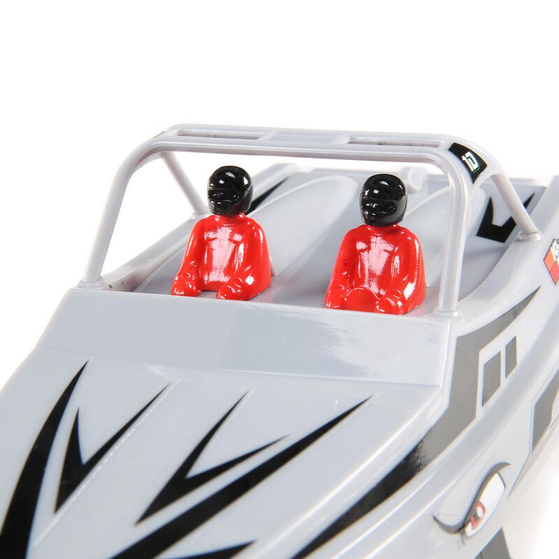 Sprintjet 9-inch Self-Right Jet Boat RTR, Silver - Xtreme RC