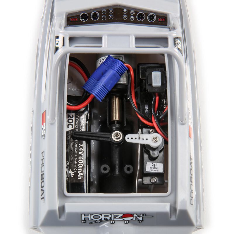 Sprintjet 9-inch Self-Right Jet Boat RTR, Silver - Xtreme RC