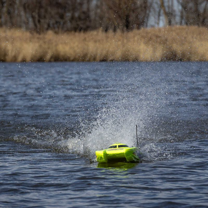 Blackjack 24" V2 Catamaran Brushless, Heat Wave Visual: RTR - Xtreme RC