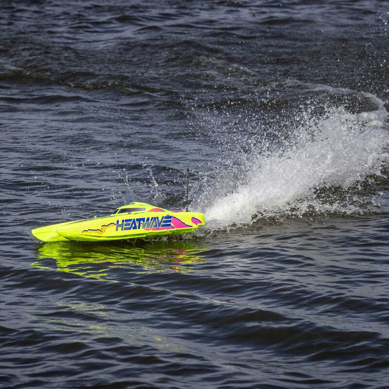 Blackjack 24" V2 Catamaran Brushless, Heat Wave Visual: RTR - Xtreme RC