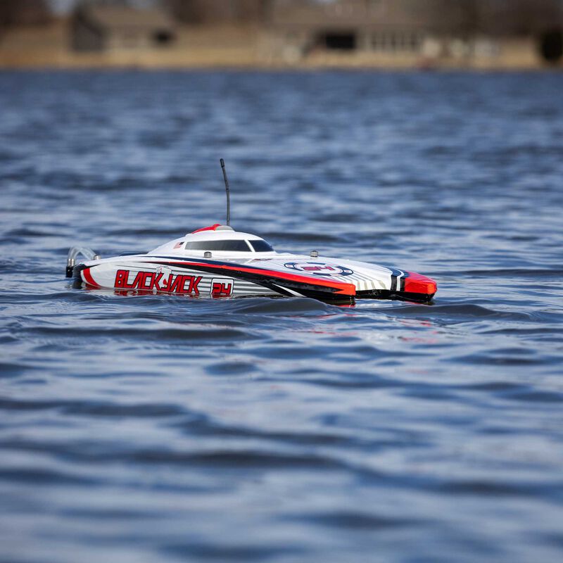 Blackjack 24" V2 Catamaran Brushless, Vegas Offshore: RTR - Xtreme RC