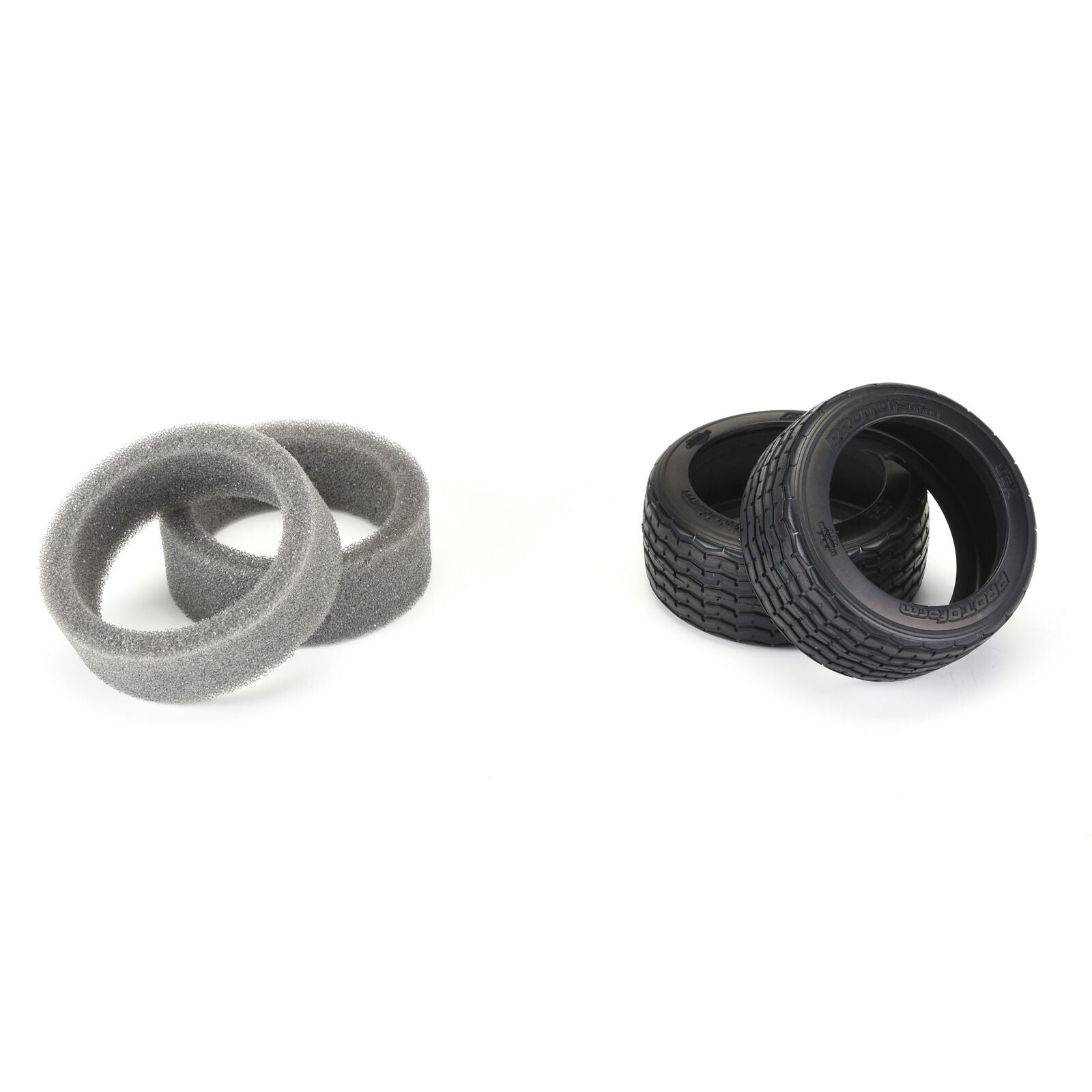 VTA Front Tire 26mm, Mounted Black Wheel - Xtreme RC