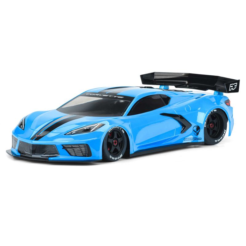 Corvette C8 Clear Body Felony & Infraction - Xtreme RC