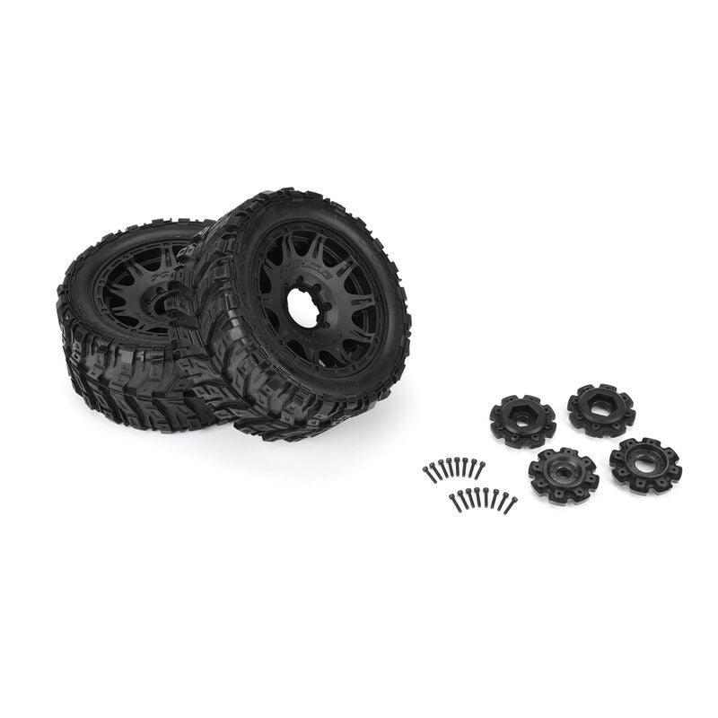 Masher X HP Tires MTD Rmvble Hex (2) - Xtreme RC