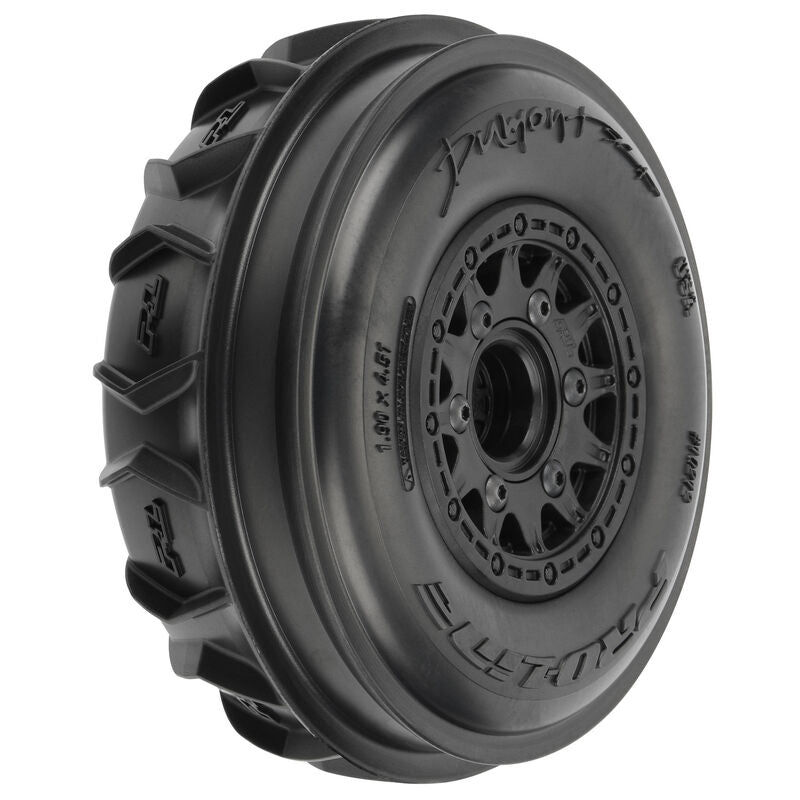Dumont Paddle/Rib SC 2.2/3.0 MTD Raid Blk F - Xtreme RC