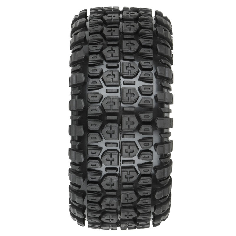 Aztek SC 2.2"/3.0" M2 (Medium) Tires Mounted on Raid Black 6x30 Removable Hex (12mm & 14mm) SC Wheels for Slash® 2wd, Slash® 4x4, ProTrac™ & Senton™ 4x4 Front or Rear - Xtreme RC