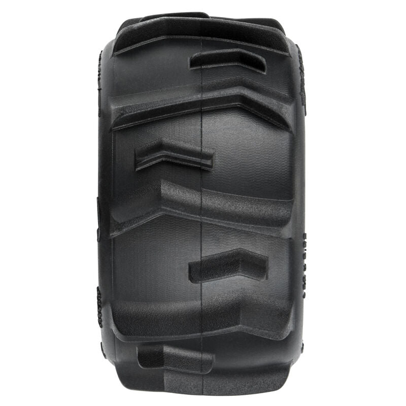 Dumont F/R Tires Mounted 12mm Hex Black Raid (4) for Arrma Granite Grom - Xtreme RC