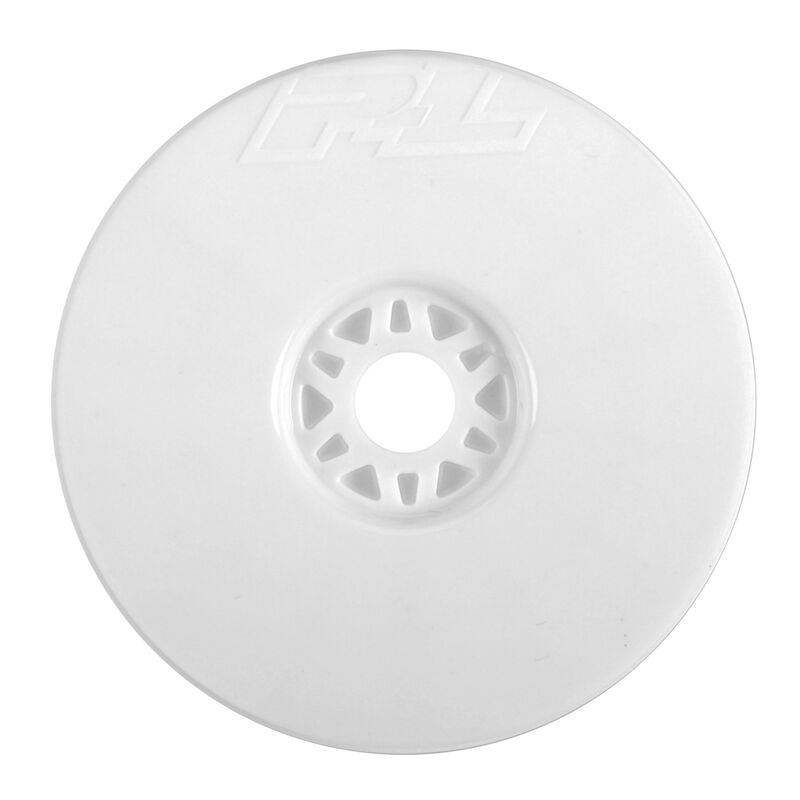 1/8 Velocity V2 Buggy Wheel, Fr & R, White(4) - Xtreme RC