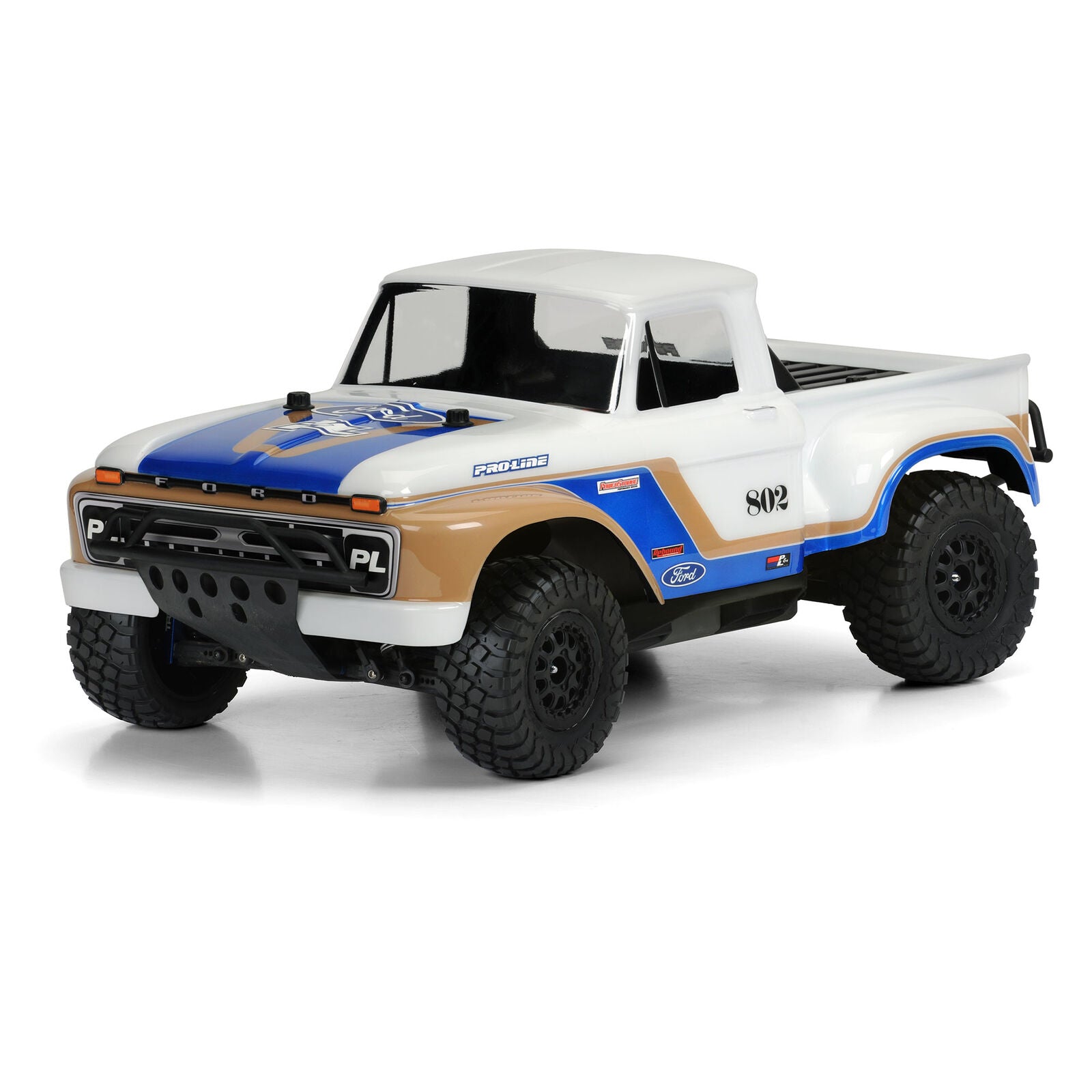 3408-00 '66 Ford F-100 Clear Body Slash/Slash 4x4/SC10 - Xtreme RC