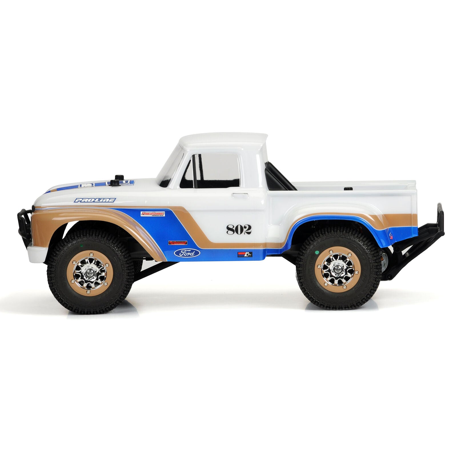 3408-00 '66 Ford F-100 Clear Body Slash/Slash 4x4/SC10 - Xtreme RC