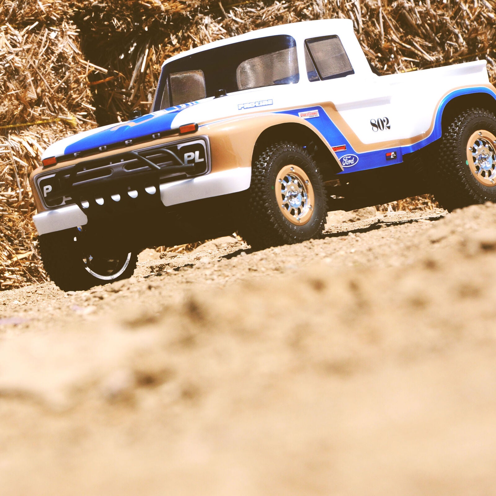 3408-00 '66 Ford F-100 Clear Body Slash/Slash 4x4/SC10 - Xtreme RC
