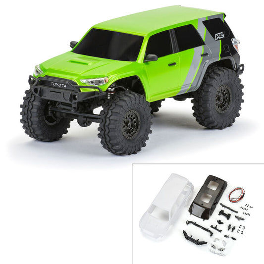 2024 Toyota 4Runner Hard Body (White) Unassembled Set for Axial SCX24 (132mm Wheelbase - Xtreme RC