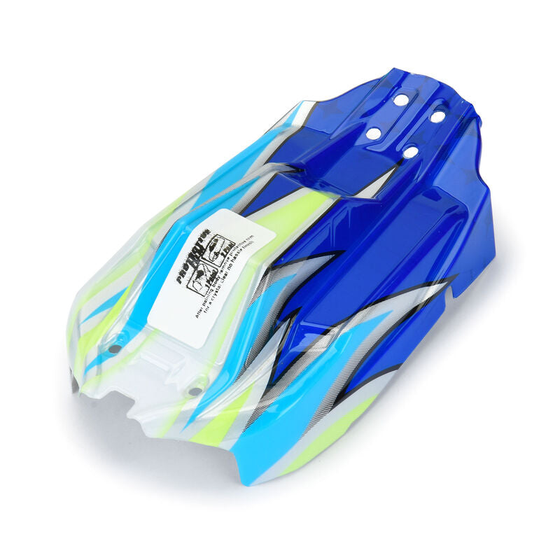 Limited Edition Axis Jagged Body for Arrma Typhon Grom (White/Blue) - Xtreme RC