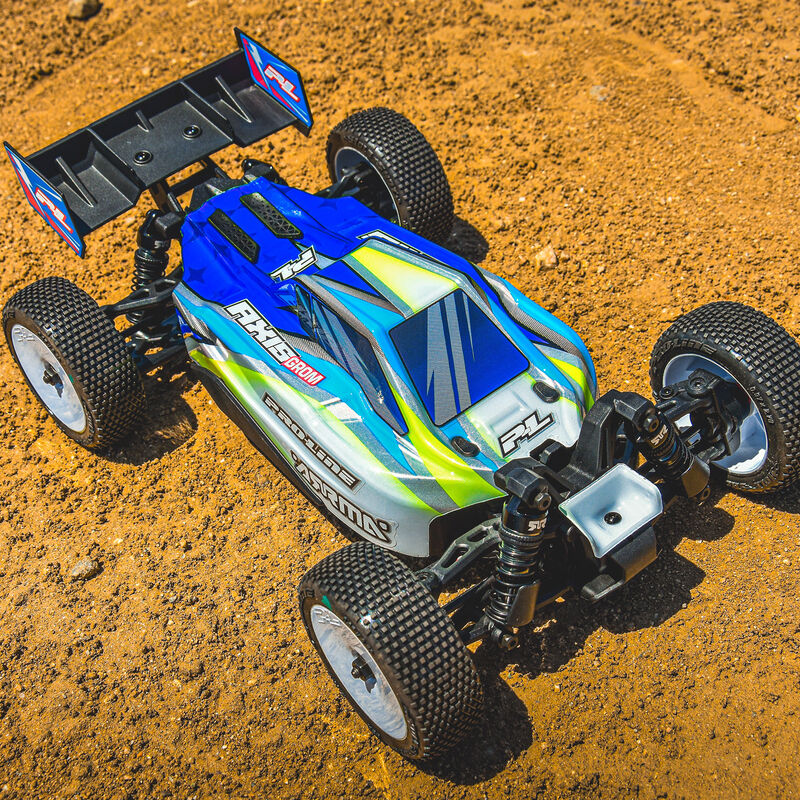 Limited Edition Axis Jagged Body for Arrma Typhon Grom (White/Blue) - Xtreme RC