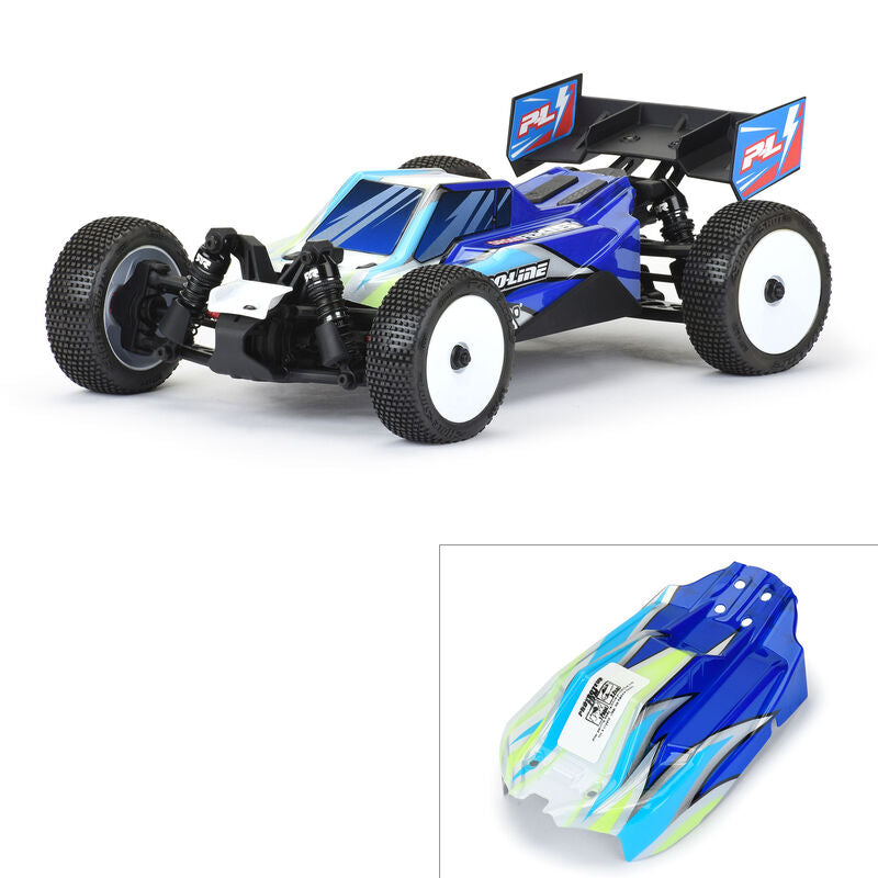 Limited Edition Axis Jagged Body for Arrma Typhon Grom (White/Blue) - Xtreme RC