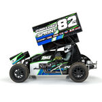 1/10 Sprint Car Light Weight Clear Body Panel Kit: Losi Sprint Car - Xtreme RC