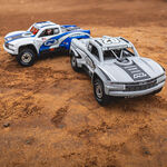 Pre-Cut 2019 Chevy Silverado Trophy Truck Tough-Color Gray Body for Arrma Mojave Grom - Xtreme RC