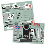 Pre-Cut 2019 Chevy Silverado Trophy Truck Tough-Color Gray Body for Arrma Mojave Grom - Xtreme RC