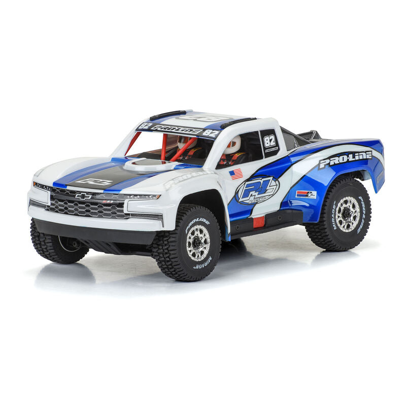 Pre-Cut 2019 Chevy Silverado Trophy Truck Clear Body for Arrma Mojave Grom - Xtreme RC