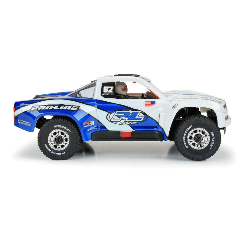 Pre-Cut 2019 Chevy Silverado Trophy Truck Clear Body for Arrma Mojave Grom - Xtreme RC