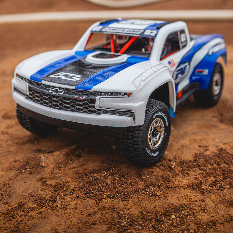 Pre-Cut 2019 Chevy Silverado Trophy Truck Clear Body for Arrma Mojave Grom - Xtreme RC