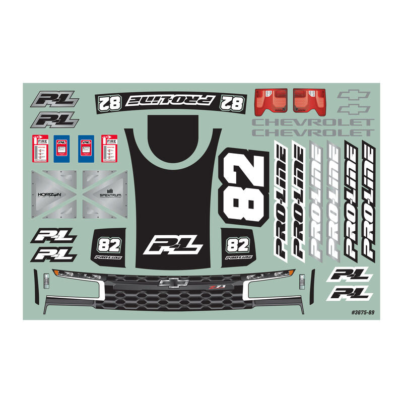 Pre-Cut 2019 Chevy Silverado Trophy Truck Clear Body for Arrma Mojave Grom - Xtreme RC