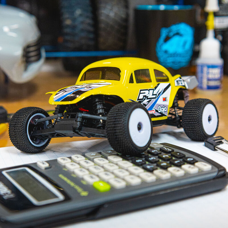 VW Baja Bug Clear Body for Losi Micro-T - Xtreme RC